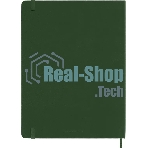 Блокнот Moleskine CLASSIC QP093K15 XLarge 190х250 мм 192 стр. пунктир твердая обложка зеленый
