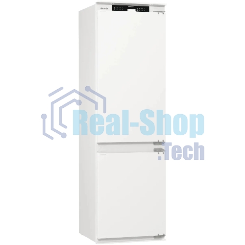 Встраиваемый холодильник Gorenje NRKI517141 белый двухкамерный 175/68 л морозилка снизу, No Frost
