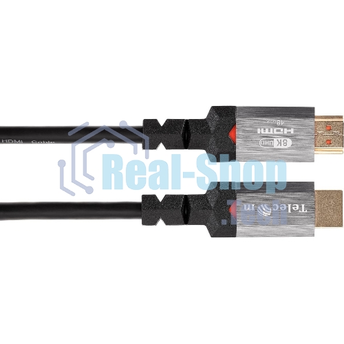 Кабель Telecom HDMI 19M/M,ver. 2.1, 8K@60 Hz 2m метал разъемы