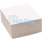 Блок для записей бумажный Silwerhof ECO Эконом 80x80x40 мм, 60 г/м2, белый