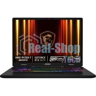 Ноутбук MSI Crosshair A16 HX D8WGKG-078XRU AMD Ryzen 7 8840HX/32Gb/SSD 1Tb/RTX 5070 8Gb/16
