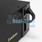 Источник бесперебойного питания ExeGate ServerRM UNL-800.LCD.AVR.2SH.3C13.USB.2U 800VA/480W, Color LCD, AVR, 2*Schuko+3*C13, USB, 2U, установка в стойку, черный