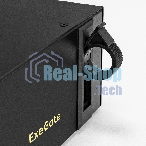Источник бесперебойного питания ExeGate ServerRM UNL-800.LCD.AVR.2SH.3C13.USB.2U 800VA/480W, Color LCD, AVR, 2*Schuko+3*C13, USB, 2U, установка в стойку, черный