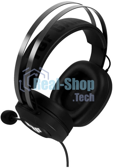 Гарнитура ASUS TUF Gaming H1 Gen II чёрный, проводная, USB, подсветка, совместимость с PS5