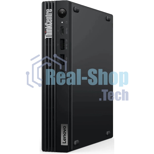 Мини ПК Lenovo ThinkCentre Tiny M70q-5 slim i7 14700T (1.3) 16Gb SSD 512Gb UHDG 770 без ОС GbitEth WiFi BT 135W kb мышь клавиатура черный (12TD003UUM)