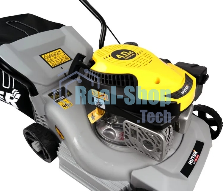 Газонокосилка бензиновая Huter GLM-420LT Grey, 4 л.с.