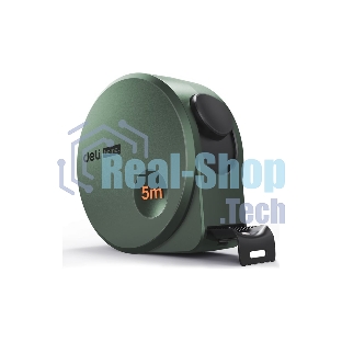 Рулетка Home Series Green HT8519L 5м х 19мм, эксклюзивный дизайн, корпус - высококачественный софттач пластик