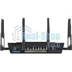 Маршрутизатор ASUS RT-BE88U, черный/желтый, 90IG08V0-MO3N0V