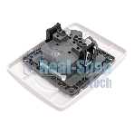 Розетка ЭРА 2X2P, 16A-250В, IP20, белый (10/100/1600)