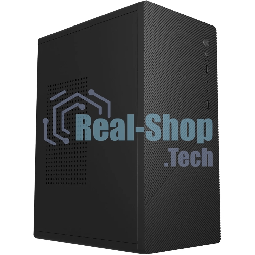 Компьютерный корпус Accord Entry ACC-2054B черный без БП mATX 1x80мм 2xUSB 2.0 audio