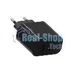 Сетевое зарядное устройство Maxvi CHL-602PD 30W, 6A, QC 3.0, 1xUSB-A, 1xUSB-C, черный