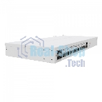 Маршрутизатор Mikrotik CCR2116-12G-4S+ Cloud Core Router 2116-12G-4S+ with Amazon Annapurna Labs Alpine v3 AL73400 CPU (16-cores, 2GHz per core), 16Gb RAM, 4xSFP+ cage, 13xGbit LAN, M.2 PCIe slot, RouterOS L6, 1U rackmount case, Dual PSU