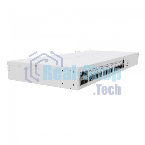 Маршрутизатор Mikrotik CCR2116-12G-4S+ Cloud Core Router 2116-12G-4S+ with Amazon Annapurna Labs Alpine v3 AL73400 CPU (16-cores, 2GHz per core), 16Gb RAM, 4xSFP+ cage, 13xGbit LAN, M.2 PCIe slot, RouterOS L6, 1U rackmount case, Dual PSU