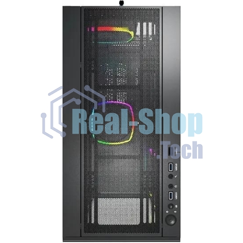 Компьютерный корпус Montech SKY TWO черный без БП ATX 3x140мм 2xUSB3.0 1xUSB3.1 audio bott PSU