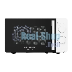 Микроволновая печь Willmark WMO-281XW белый, 20 л, 700 Вт, переключатели - поворотный механизм