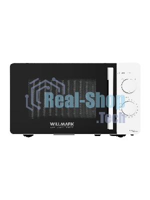 Микроволновая печь Willmark WMO-281XW белый, 20 л, 700 Вт, переключатели - поворотный механизм