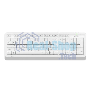 Клавиатура проводная A4Tech Fstyler FK10, USB, белый/серый