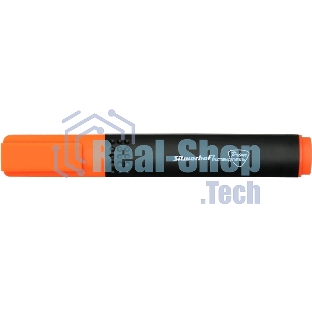 Текстовыделитель Silwerhof Prime 108031-06, скошенный пишущий наконечник, 1-4мм, оранжевый, коробка