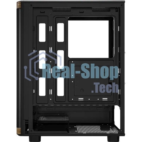 Компьютерный корпус Aerocool/Formula TimberLine T1 черный без БП ATX 4x120мм 1xUSB 2.0 1xUSB 3.0 1xUSB3.1 audio bott PSU