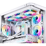 Вентилятор для корпуса JONSBO FR-606WR Reverse (120x120x25мм, 4-pin PWM, ARGb, 35.99CFM, 26.5dBA, 1500RPM, белый)