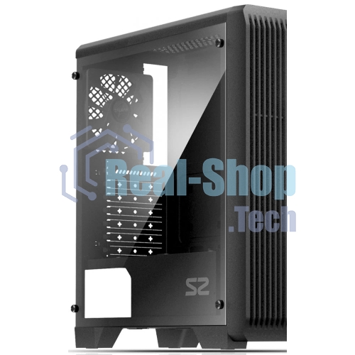 Компьютерный корпус Zalman S2 черный без БП ATX 2x120мм 2xUSB 2.0 1xUSB 3.0 audio bott PSU