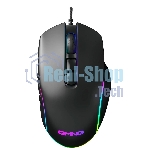 Мышь проводная GMNG XM003 черный, 32000 dpi, USB, кнопки - 10
