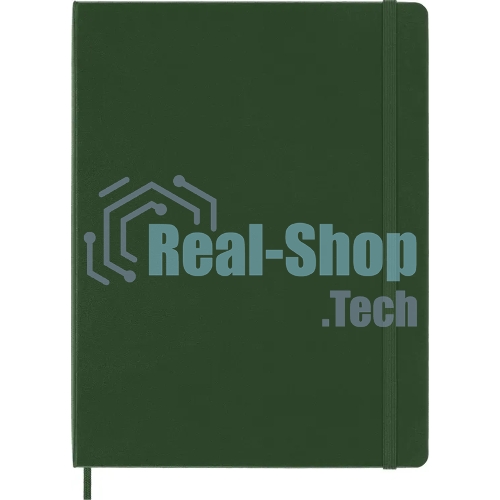 Блокнот Moleskine CLASSIC QP093K15 XLarge 190х250 мм 192 стр. пунктир твердая обложка зеленый