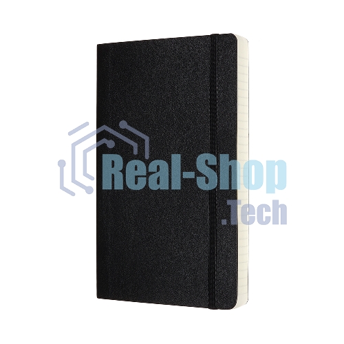 Блокнот Moleskine CLASSIC SOFT EXPENDED QP616EXP Large 130х210 мм, 400 страниц, линейка, мягкая обложка, черный
