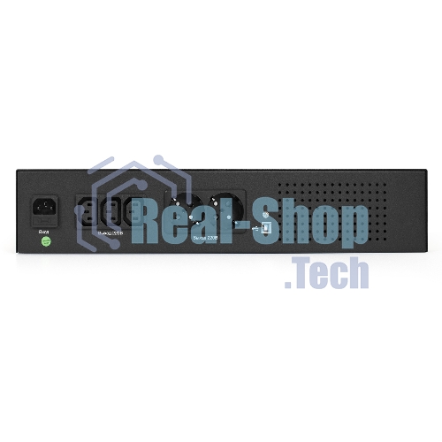 Источник бесперебойного питания ExeGate ServerRM UNL-800.LCD.AVR.2SH.3C13.USB.2U 800VA/480W, Color LCD, AVR, 2*Schuko+3*C13, USB, 2U, установка в стойку, черный