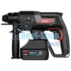 Перфоратор Deli DE-DC20-2, SDS-plus, 20 В, 2 Дж, от аккумулятора Перфоратор Deli DE-DC20-2, SDS-plus, 20 В, 2 Дж, от аккумулятора