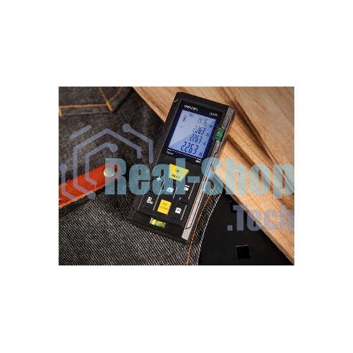 Лазерный дальномер Deli DL4169 (Диапазон измерения 0,05~60м, точность измерения: ±3мм)