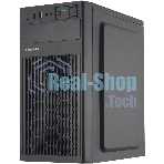Компьютерный корпус Digma DCC-MN302 черный без БП mATX 1x80мм 2x120мм 1xUSB2.0 1xUSB3.0 audio