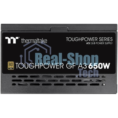 Блок питания Thermaltake Toughpower GF A3 (PS-TPD-0650FNFAGE-H), 650Вт, 80 PLUS Gold, 120мм, модульный, черный
