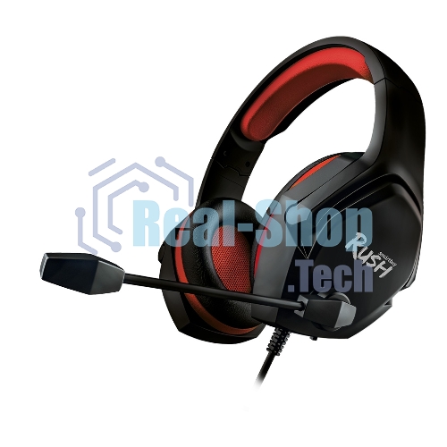 Игровая гарнитура Smartbuy (SBHG-9740) RUSH ASPID черный/красный
