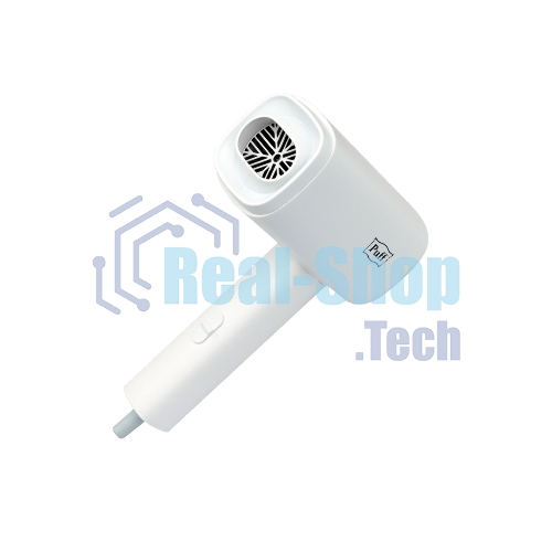 Фен Puff 1602 белый, 1600 Вт, компактный