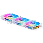 Вентилятор для корпуса JONSBO FR-606WR Reverse (120x120x25мм, 4-pin PWM, ARGb, 35.99CFM, 26.5dBA, 1500RPM, белый)