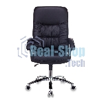 Кресло Бюрократ T-9908AXSN-AB черный, кожа