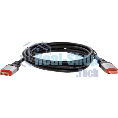 Кабель Telecom HDMI 19M/M,ver. 2.1, 8K@60 Hz 2m метал разъемы