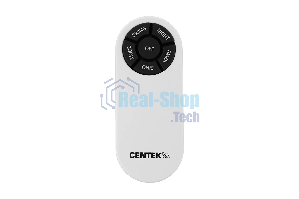 Вентилятор Centek CT-5026 белый, напольный, 65 Вт, 4 скорости, 44.5 см