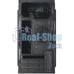 Компьютерный корпус Digma DCC-MN302 черный без БП mATX 1x80мм 2x120мм 1xUSB2.0 1xUSB3.0 audio