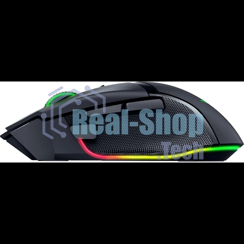 Мышь беспроводная/проводная Razer Basilisk V3 Pro 35K черный, 35000 dpi, радиоканал, Bluetooth, USB, кнопки - 11