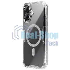 Чехол Nature TPU Pro Magnetic Case, белый, (AP iP16 Plus)
