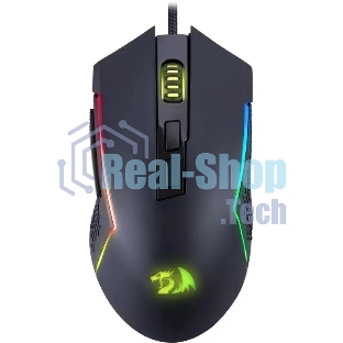 Мышь проводная Redragon Trident Lite черный, 8000 dpi, USB, кнопки - 7