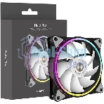 Вентилятор для корпуса Alseye HALO PRO B-R черный, 120 мм, 2100 об/мин, 26 дБ, 4 pin