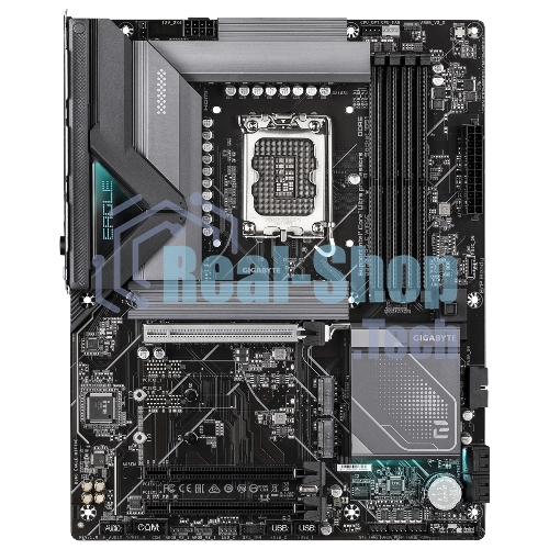 Материнская плата Gigabyte B860 EAGLE WIFI6E, LGA 1851, Intel B860, 4xDDR5, 4xSATA, 3xM.2, 1xPCIe 5.0 x16, 2xPCIe 4.0 x16, 1xHDMI, 1xDP, 1x 2.5Gb LAN, 4xUSB-A 2.0, 1xUSB-A 3.2 Gen 1, 1xUSB-A 3.2 Gen 2, 1xUSB-C 3.2 Gen 2x2, 7.1, 3x3.5 мм, ATX