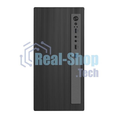 Компьютерный корпус Minitower ExeGate BAA-303MU-UNS400 (mATX, БП UNS400 с вент. 12см, 2*USB+1*USB 3.0, HD Audio, черный)