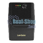 Источник бесперебойного питания ExeGate Power NB-800.LED.AVR.2SH (800VA/480W, LED, AVR, 2*Schuko, батарея 12V 9Ah, Black)