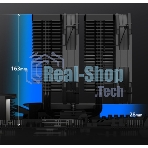 Устройство охлаждения(кулер) ID-Cooling Frozn A720 черный 140мм алюминий+медь 2000rpm 33.5db 4-pin 300W 163мм