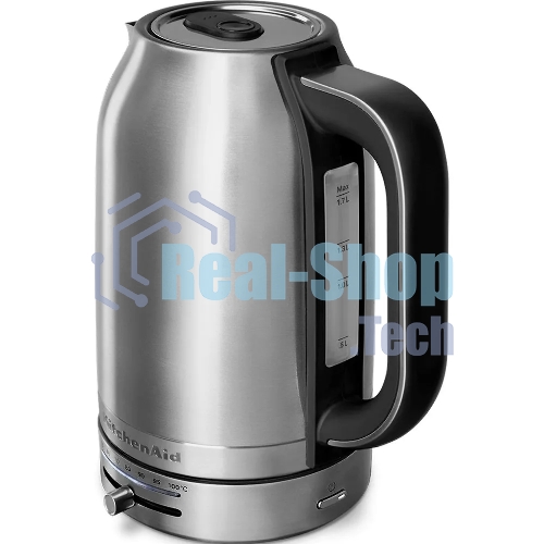 Чайник электрический KitchenAid 5KEK1701ESX стальной, 1.7 л, 2400 Вт