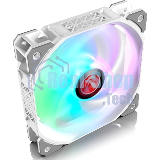 Вентилятор для корпуса Case Cooler Raijintek AGERAS 12 ARGb-1 (120x120x25мм, 4-pin PWM, 67.38CFM, 33dBA, 2200RPM, белый)